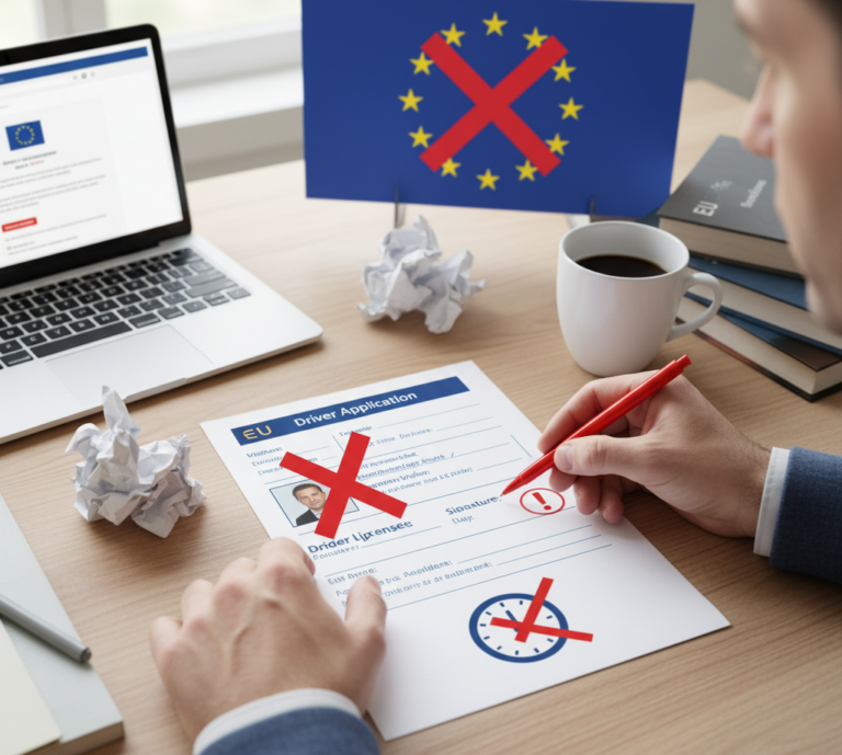Häufige Fehler bei EU-Lizenzanträgen